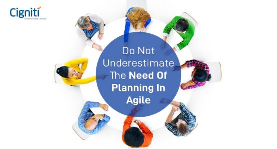 Do Not Underestimate the Need of Planning in Agile