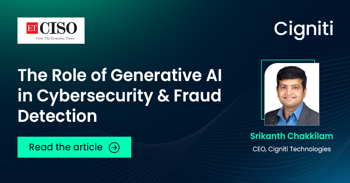 The role of Generative AI in cybersecurity and fraud detection The role of Generative AI in cybersecurity and fraud detection
