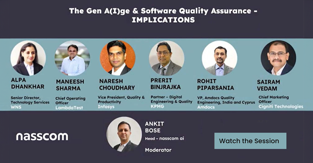 How GenAI is accelerating Quality Software Testing