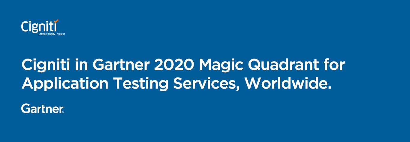 Cigniti Technologies has been positioned as a Niche Player in the Gartner 2020 Magic Quadrant for Application Testing Services, Worldwide. Cigniti Technologies has been positioned as a Niche Player in the Gartner 2020 Magic Quadrant for Application Testing Services, Worldwide.